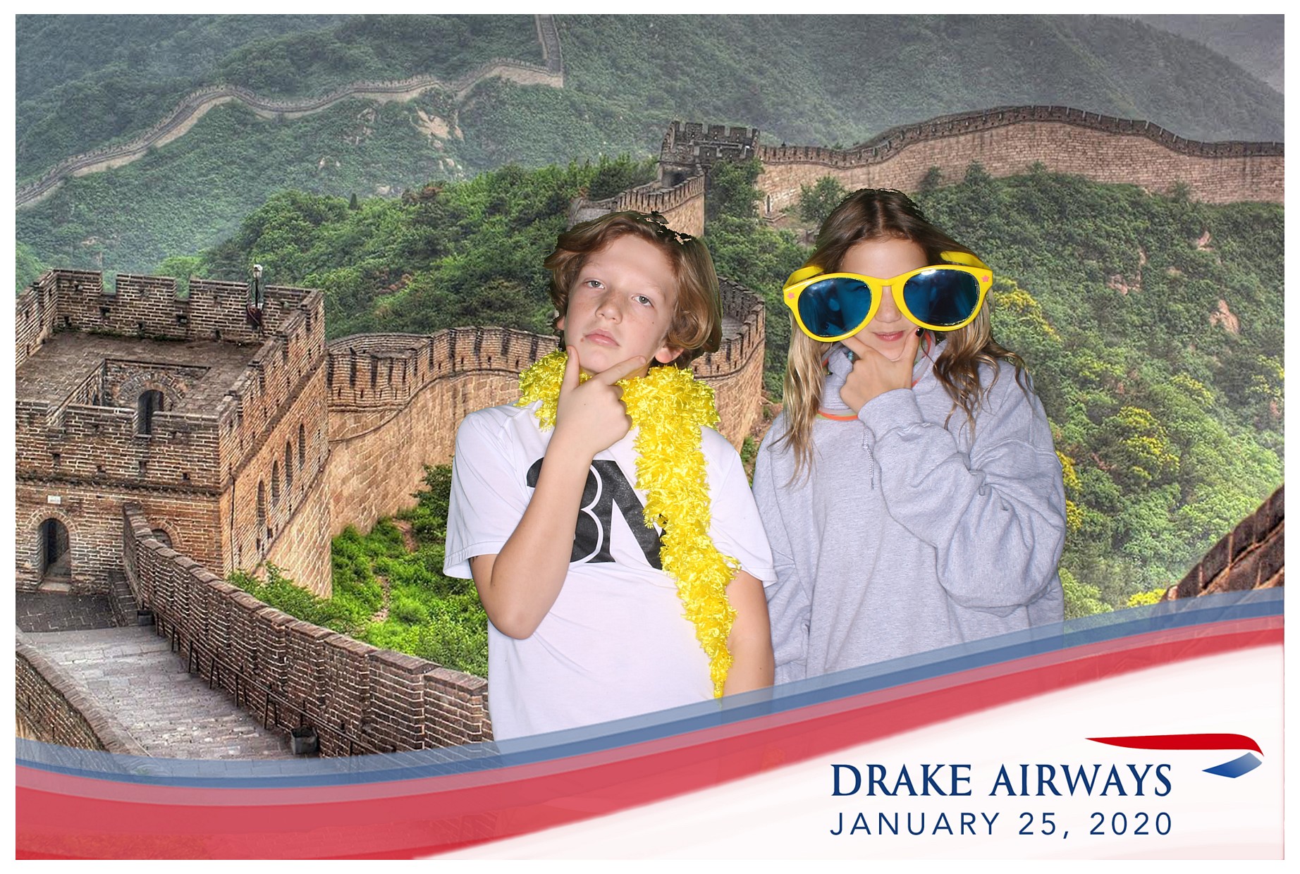 Drake Airways | View more photos from the event at gallery.photoboothcincy.com/u/PhotoBoothCincy/Drake-Airways